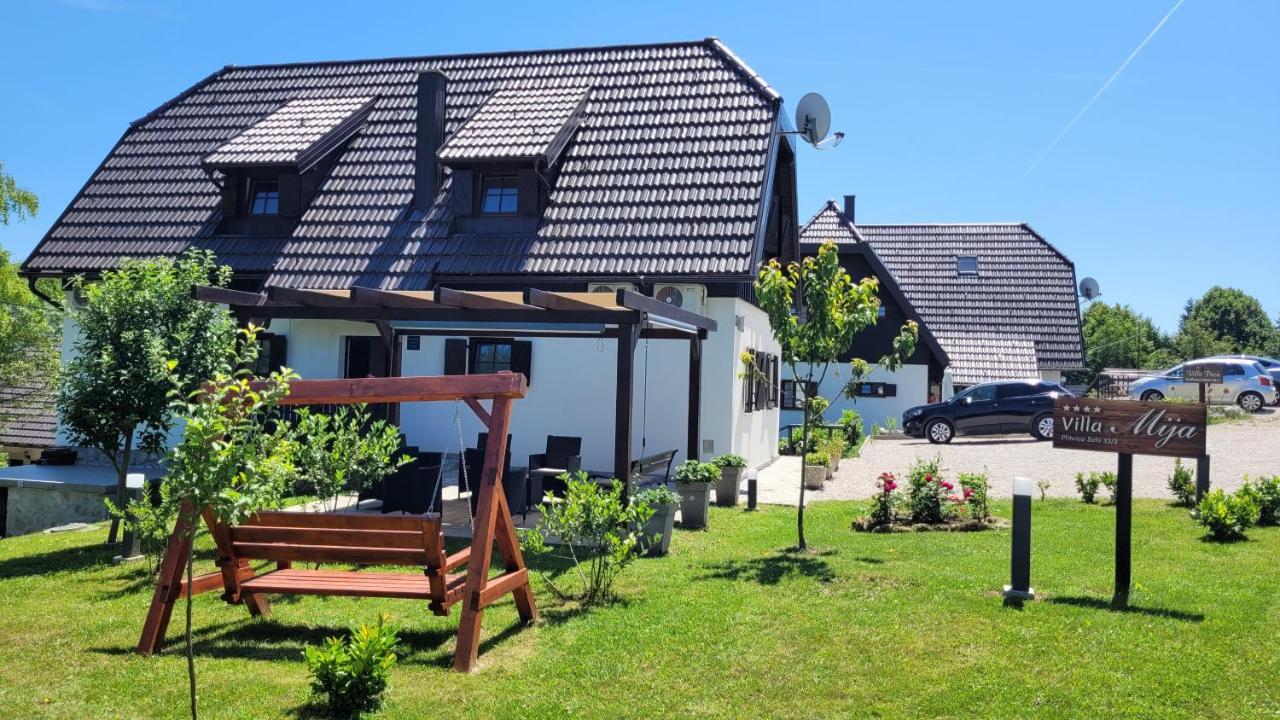 B&B Plitvice Lakes Villa Mija ปลิตวิตซาเซโล ภายนอก รูปภาพ